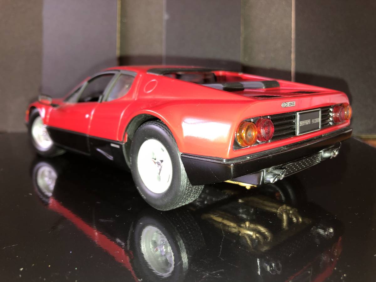 1/18 絶版モデル 京商 KYOSHO 1/18 Ferrari フェラーリ 512BB レッド