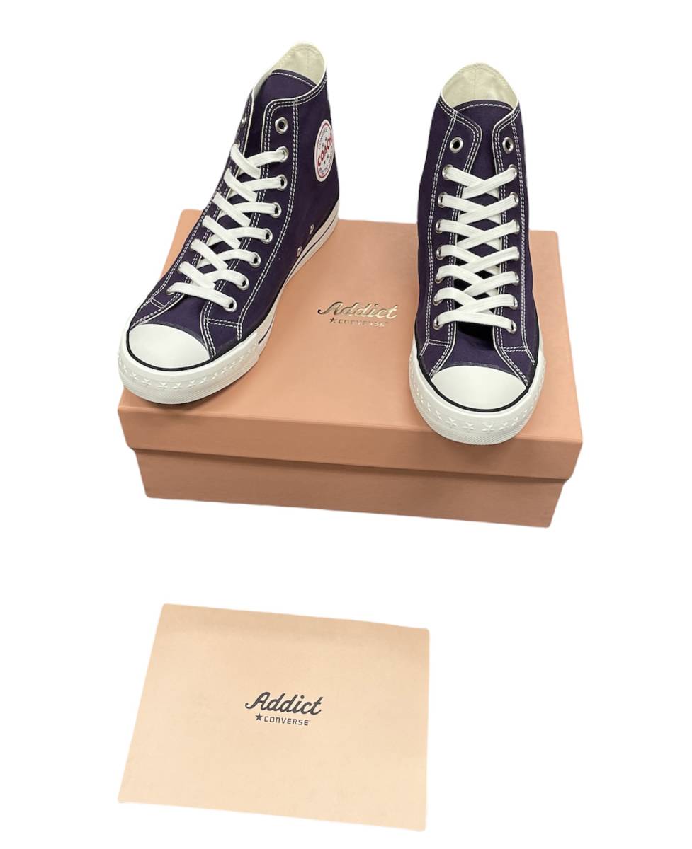 新品 □ CONVERSE ADDICT 20AW COACH CANVAS HI スニーカー シューズ