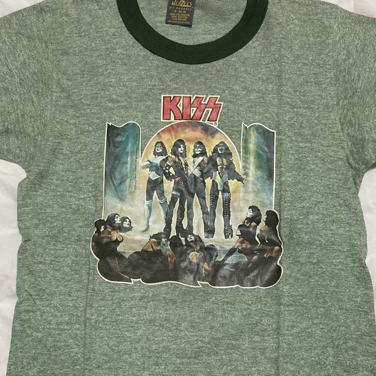 70s バンドTシャツ KISS キッス 当時物 デッドストック バンt VAN
