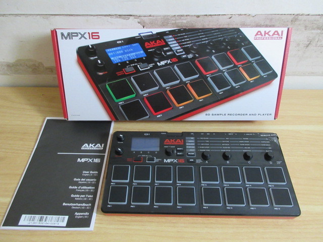 5月9日までの掲載】AKAI ( アカイ ) MPX16サンプラー | daspi.ro