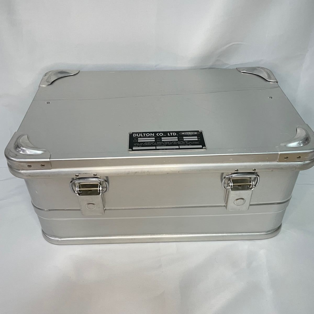 廃盤稀少品】旧型 DULTON ダルトン アルミコンテナ CONVOY Sサイズ