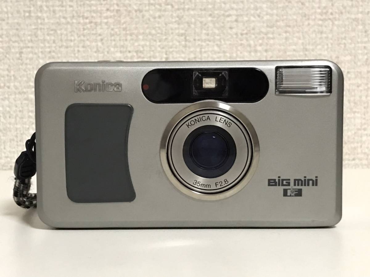 Konica Big-mini F コニカ ビッグミニ コンパクトフィルムカメラ Konica Big-mini F コニカ ビッグミニ コンパクトフィルムカメラ