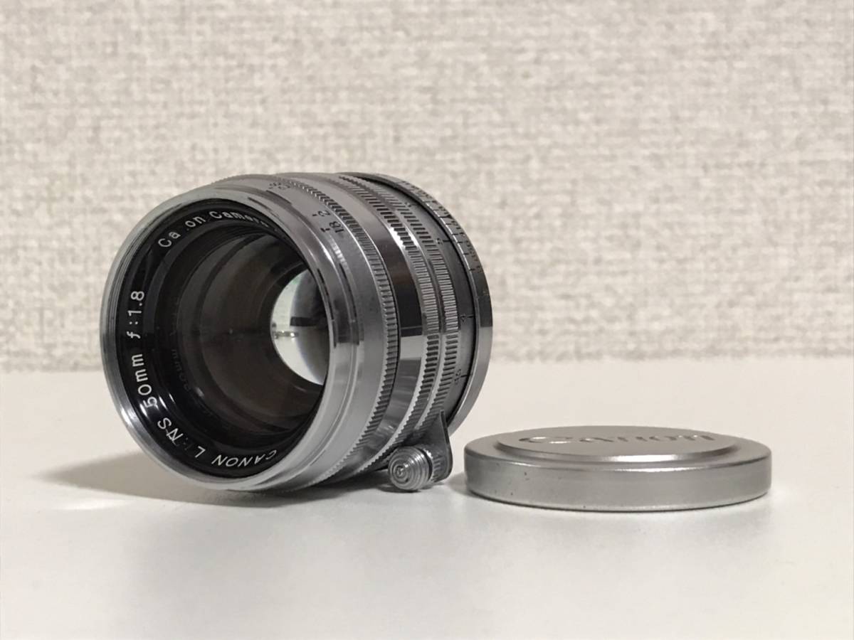 Canon 50mm F/1.8 ライカLマウント クロームレンズ culto.pro