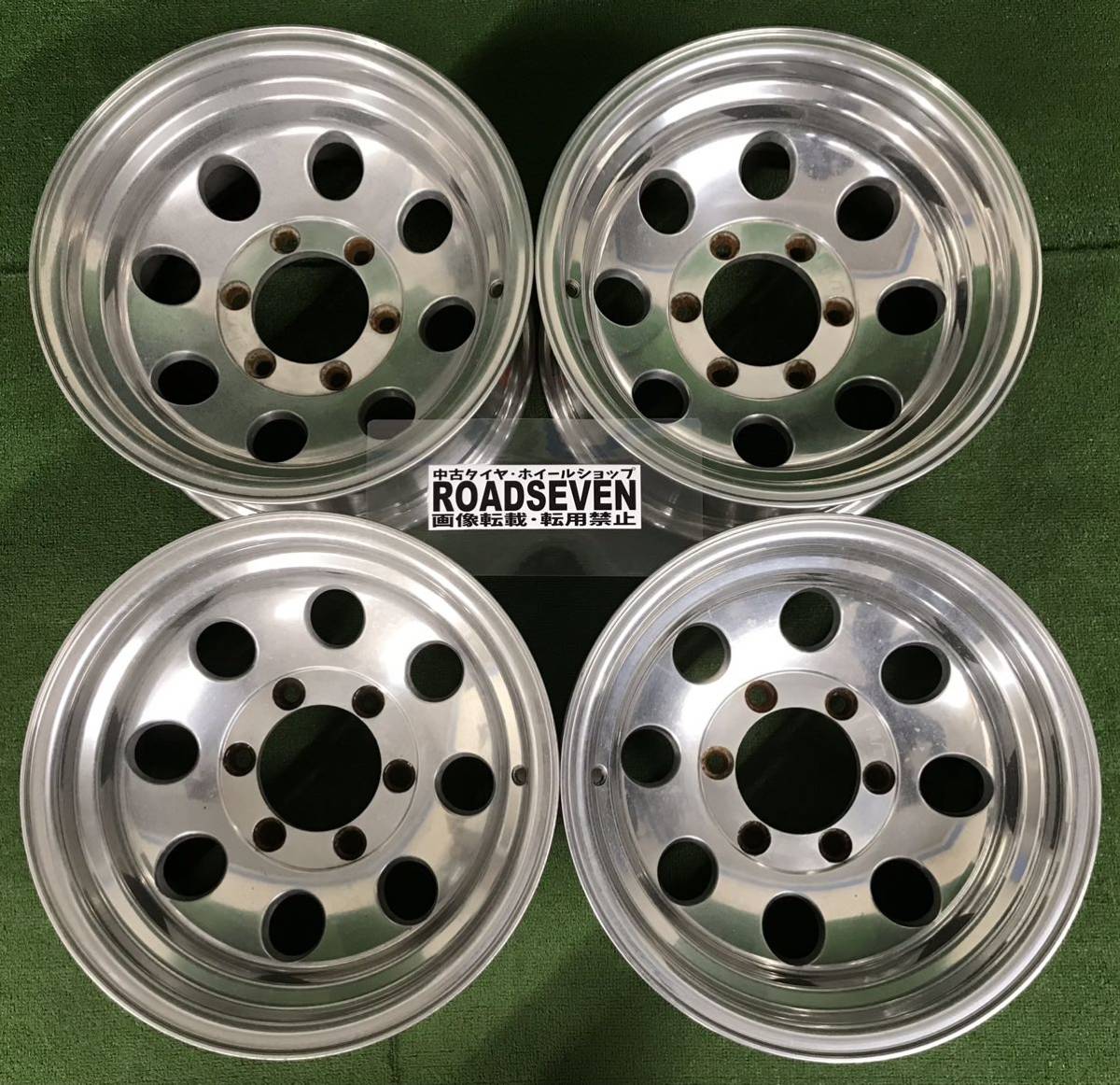 ミッキートンプソン 風 15×8J 6穴 pcd139.7-