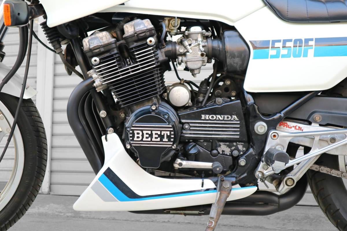 バイヤー厳選用品 CBX550F インテグラ 白 / エンジン好調 インテグラカラー 大阪 パーツ
