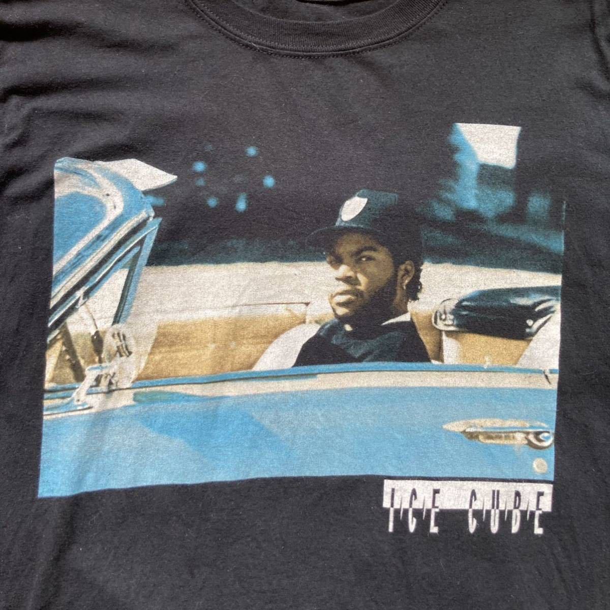 【公式 / 美品】アイスキューブ ICE CUBE Tシャツ N.W.A NWA Straight Outta Compton ストレイトアウタコンプトン RAP TEE HIP HOP Mサイズ_画像2