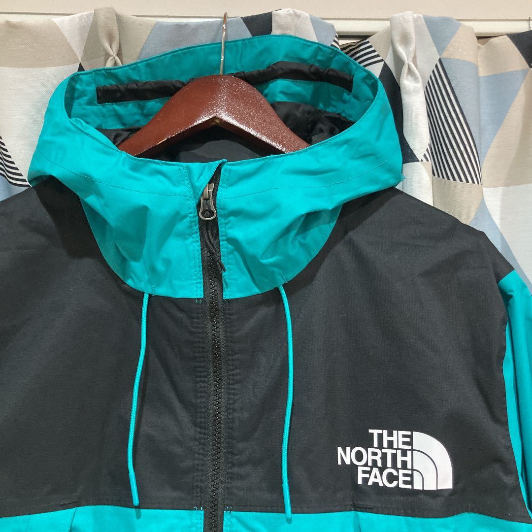 贈り物 NORTH ライトブルー美品 THE 水色 ナイロンジャケット ...