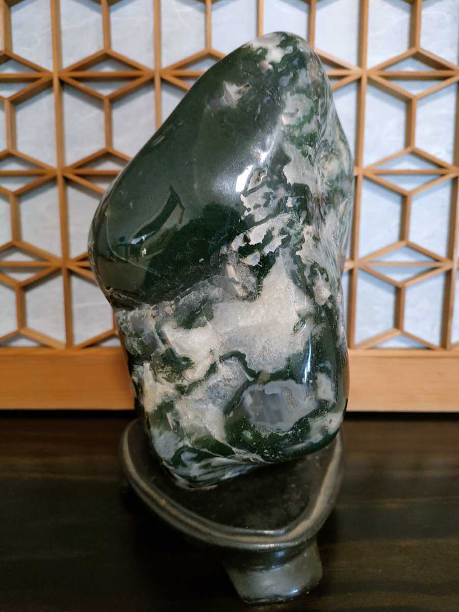 特撰碧玉】出雲めのう 花仙山 玉造 ジャスパー 青メノウ 翡翠 瑪瑙