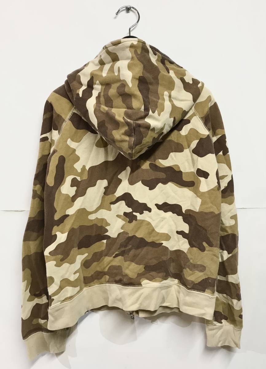 A BATHING APE カモフラ ジップアップパーカー XS アベイシングエイプ ...