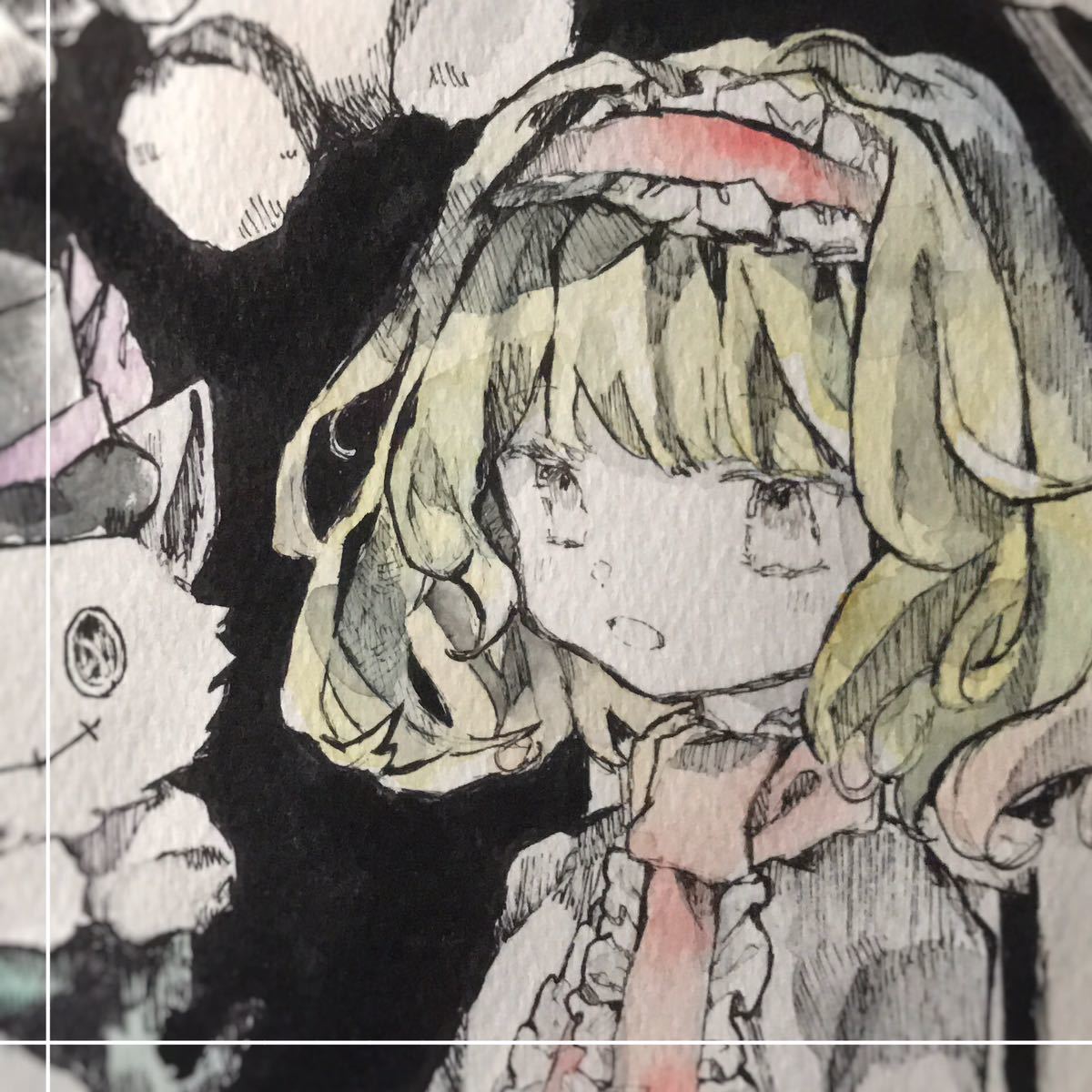 東方project 同人 手描きイラスト アリス マーガトロイド