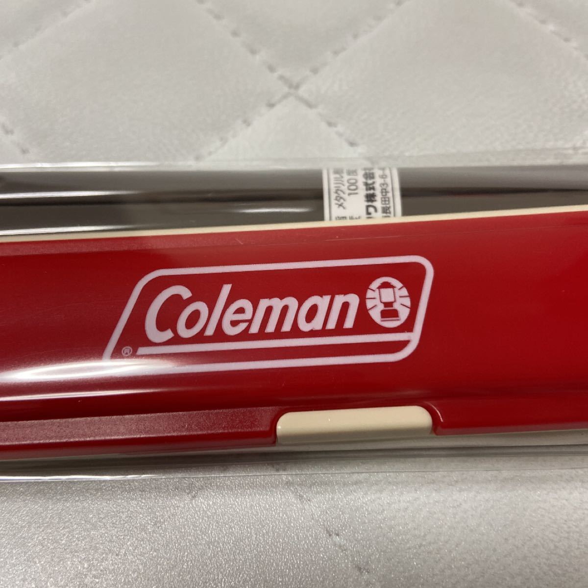 Coleman コールマン☆箸&箸箱セット(18センチ)