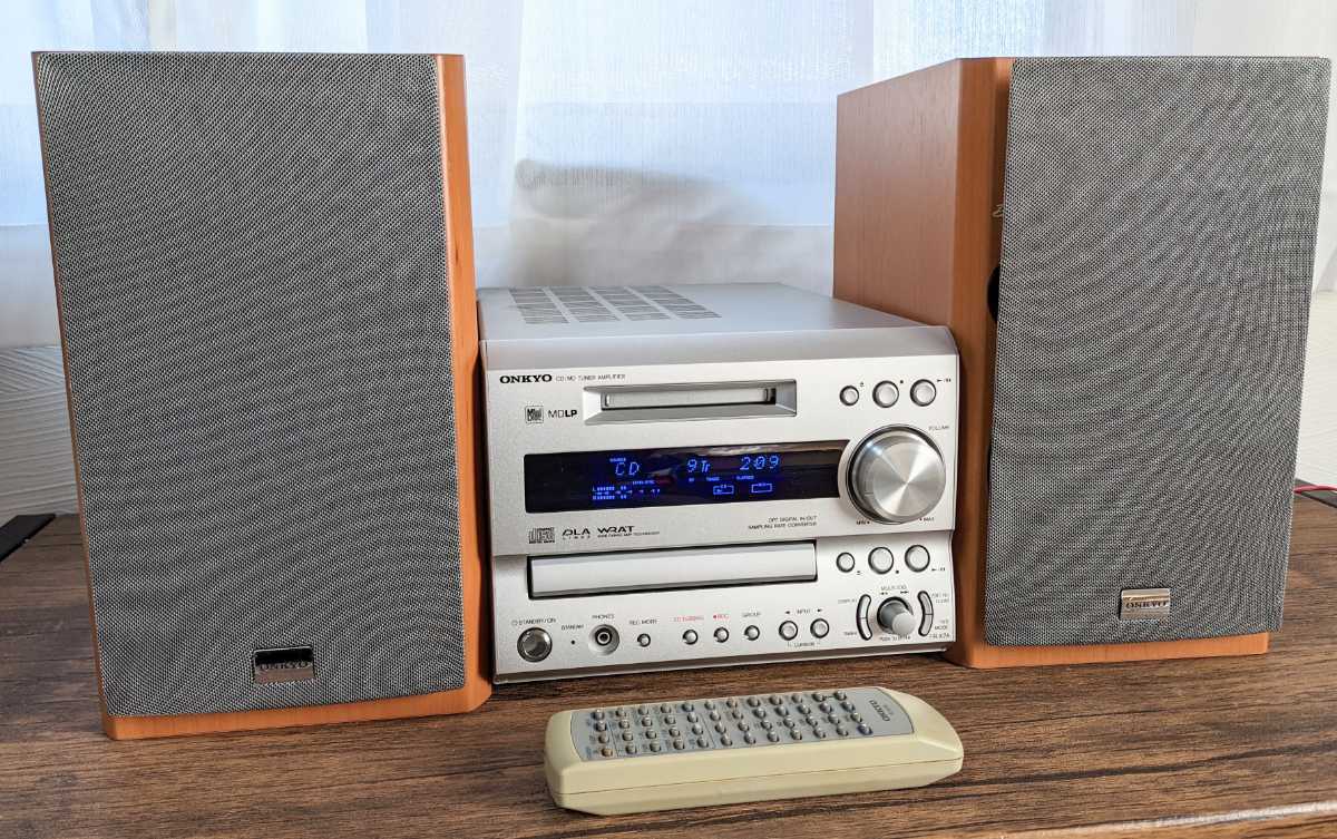 動作品 ONKYO FR-X7A ピックアップ交換 トレーゴムベルト交換 リモコン