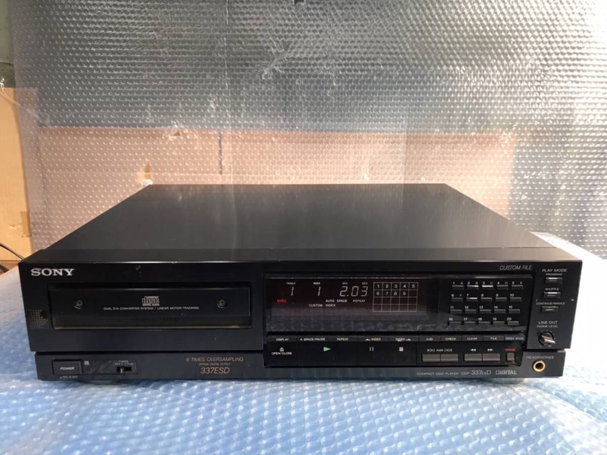 ☆稀少銘機☆ SONY ソニー CDP-337ESD CDプレーヤー twispwa.com