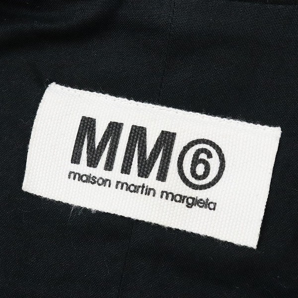 ◆MM6 Martin Margiela/マルタンマルジェラ 中綿 コットン コート ブラック 40_画像5