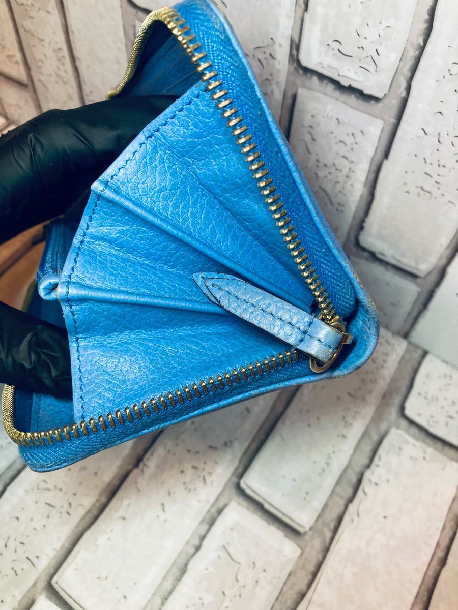 福袋セール】 5682 GUCCI サフィアーノレザー GGマーモント ラウンド