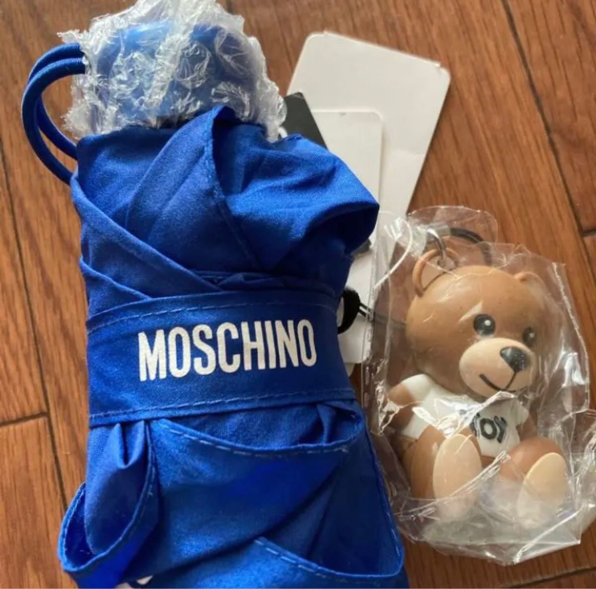 【新品】MOSCHINO モスキーノ 折りたたみ日傘 雨傘晴雨兼用 折りたたみ傘