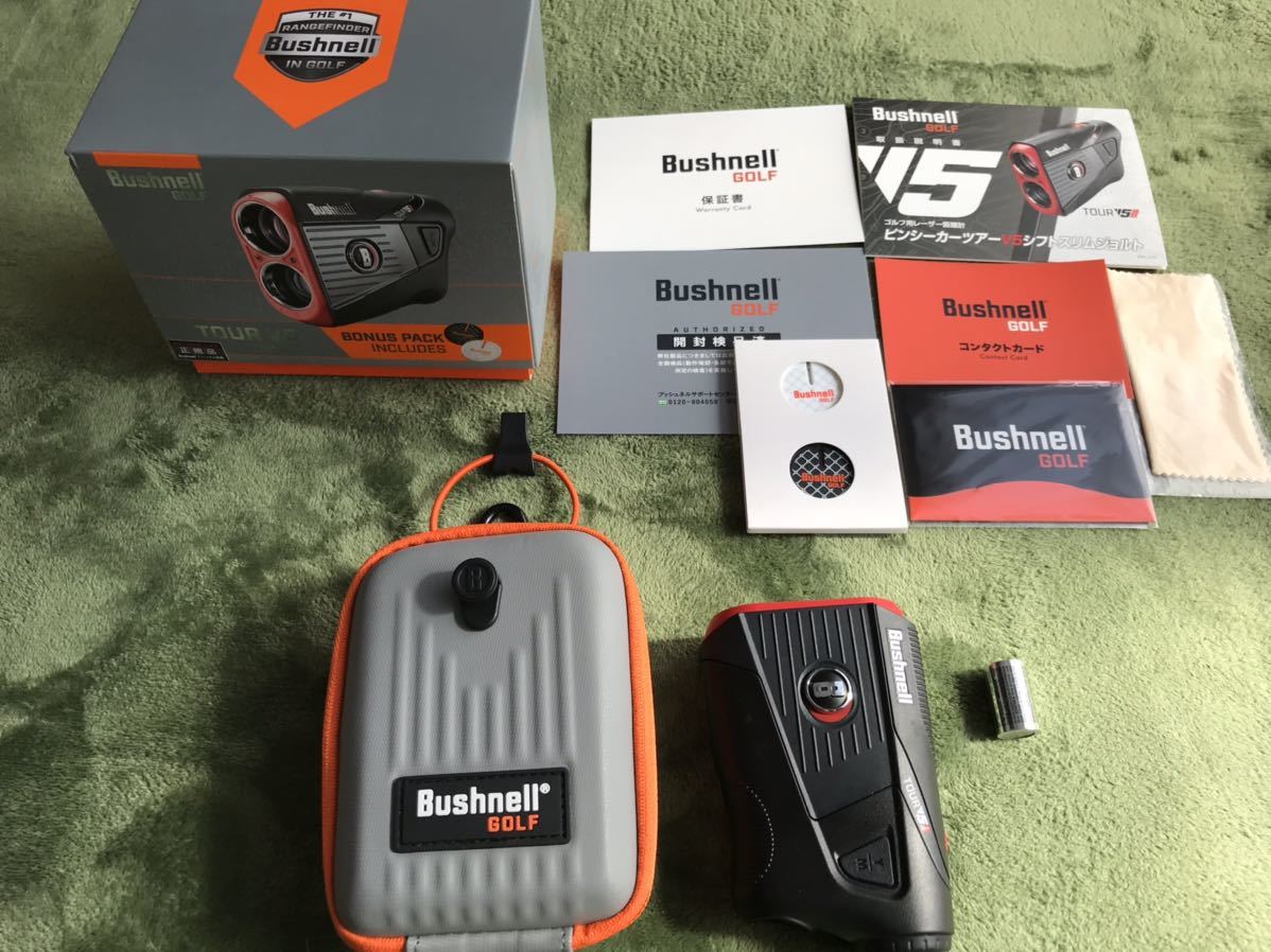 超美品】ブッシュネル ピンシーカー ツアーV5 シフト スリムジョルト