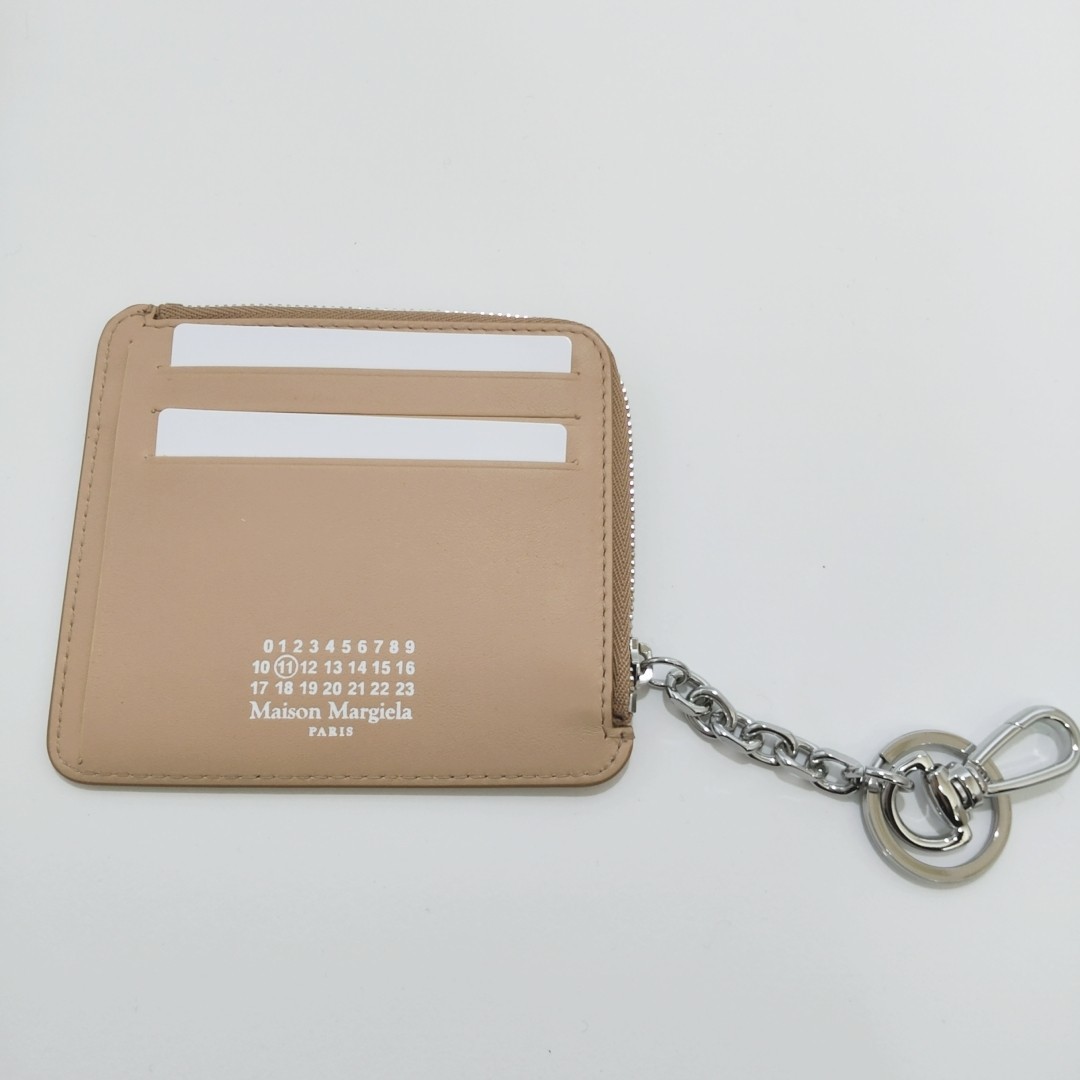 新品未使用】メゾンマルジェラ コインパース キーチェーン 小銭入