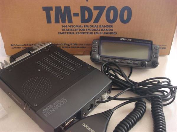 新品希少、KENWOOD TM-D700、新品保存コレクション_KENWOODTM-D700 NAVITRA仕様