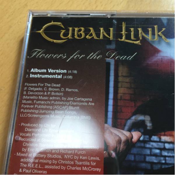 CDS CUBAN LINK/flowers for the dead_画像2