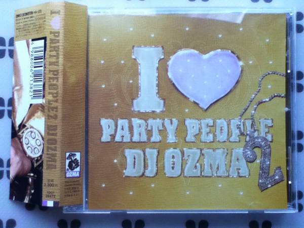 CD　DJ OZMA「I LOVE PARTY PEOPLE 2」帯付き_画像1