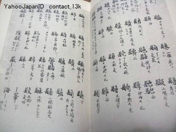 類聚名義抄佛中/類聚名義抄佛下・本末/類聚名義抄篇目/4冊/11世紀末から12世紀頃に日本で成立した漢字を引くための辞書・字書/法相宗の学僧_画像2