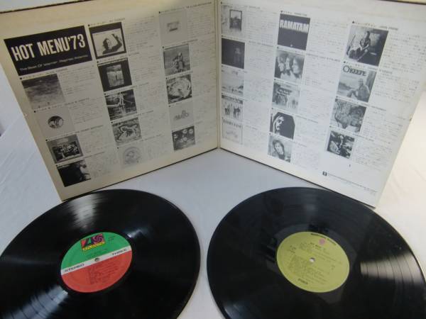 HOT MENU '73 / Warner . Reprise . Atlantic - 　Deep Purple : Led Zeppelin -_画像3