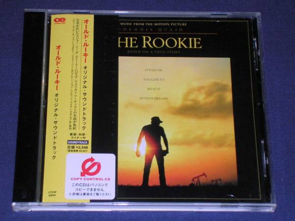 サントラ V.A. 「オールド・ルーキー」 帯付きCD THE ROOKIE_画像1