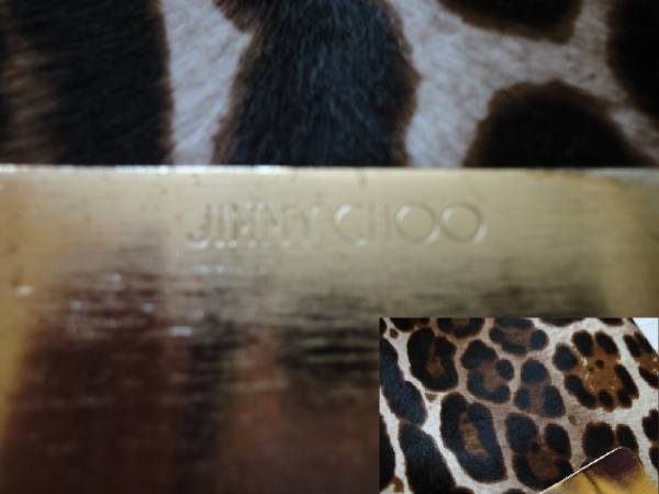 ■　JIMMY CHOO ジミーチュウ　クラッチ・チェーン　2WAY バック　■_画像3