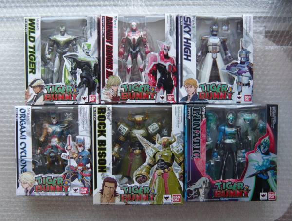 **S.H. figuarts TIGER&BUNNY 14 kind set [ new goods ]**