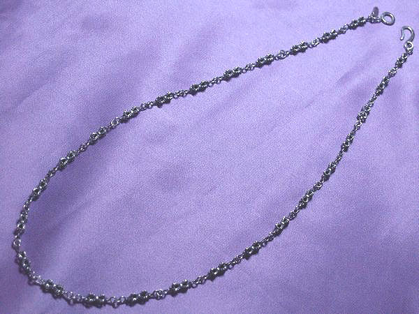 ★Justin Davis ジャスティンデイビス Double Crown Chain SNJ106 ダブルクラウン 55cm SILVER 925_画像1