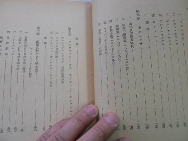 ●P165●フランス自然主義文学●辰野隆本田喜代治●小石川書房S24●フローベルゾラベルナールルーゴンマッカールモーパッサン●即決_画像3