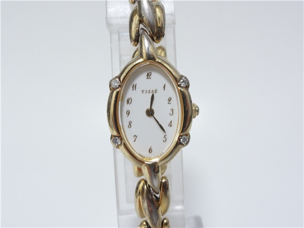 SEIKO Tisse 1F20-5040 Seiko wristwatch beautiful goods washing ending :  Real Yahoo auction salling