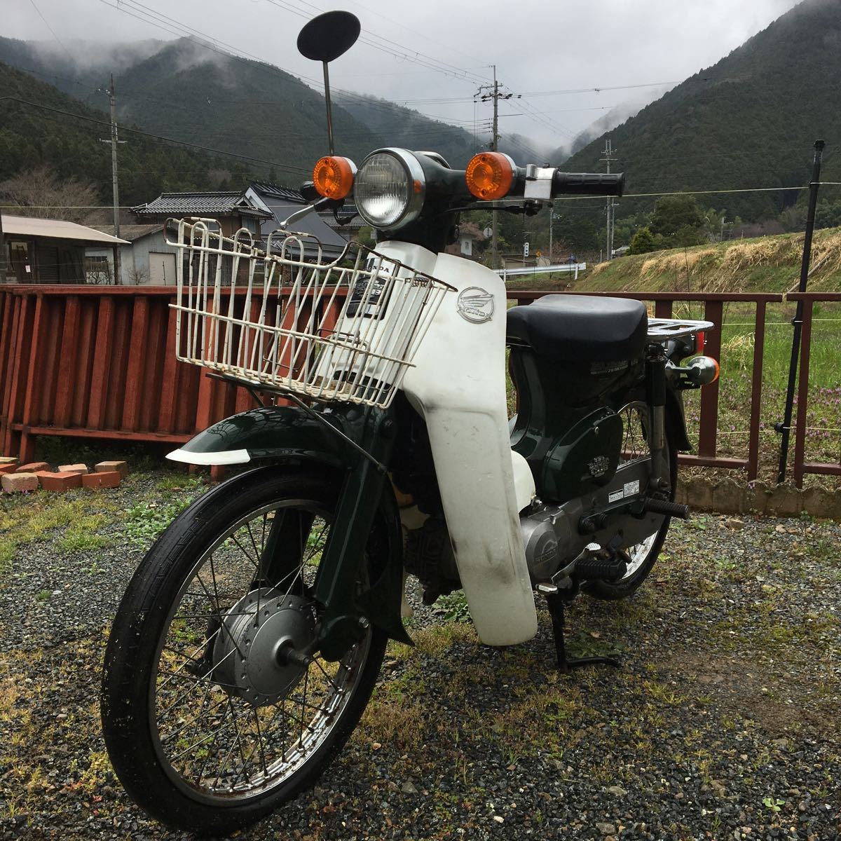 バッテリー新品交換済み HONDA スーパーカブ カブ C70-1305911 C70DS