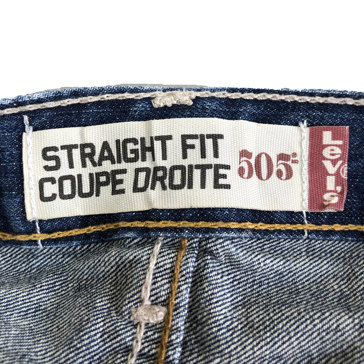 USA古着 リーバイス 505 ストレート デニムパンツ ジーンズ ジーパン W34 L30 Levis アメカジ 古着 CA0163_画像5