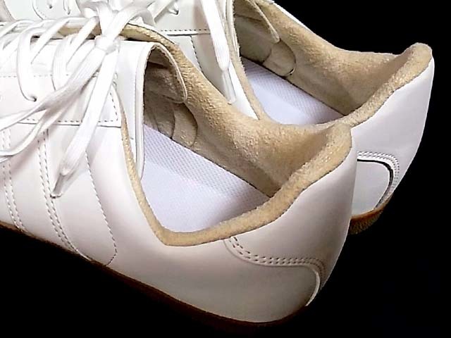 27cm German sneakers German trainer　スエ－ド＆PUレザ－ ホワイト ジャーマンスニーカー ジャーマントレーナー adidas replica_画像3
