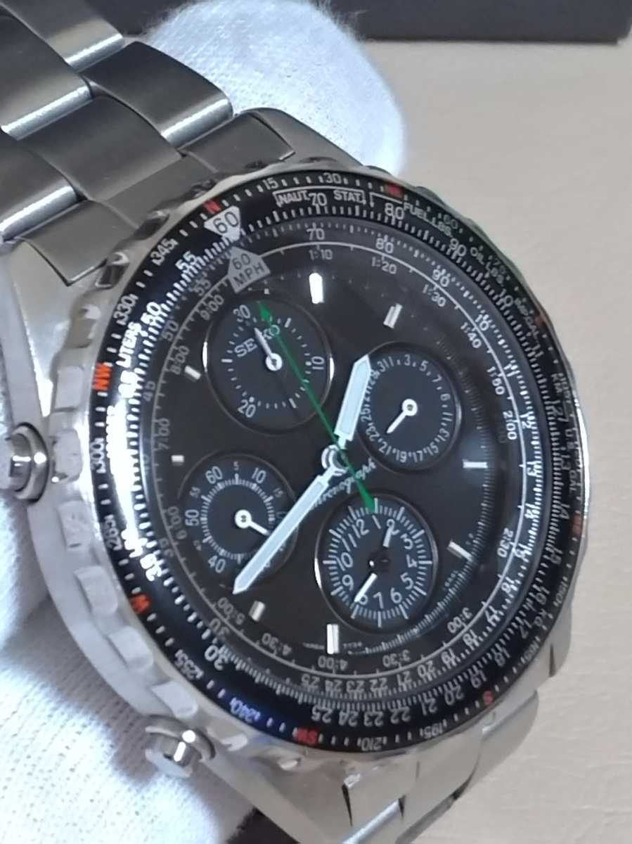 希少!SEIKO セイコー スカイプロフェショナル 4つ目クロノグラフ