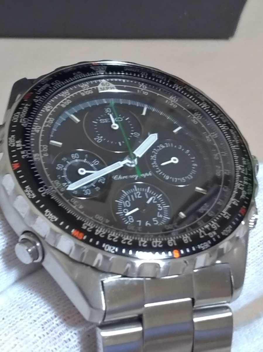 希少!SEIKO セイコー スカイプロフェショナル 4つ目クロノグラフ