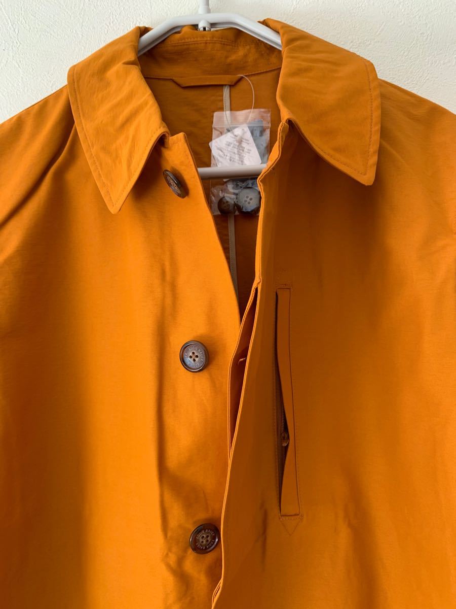 最終セール価格 新品 エディー バウアー メンズ ステンカラー コート オレンジ