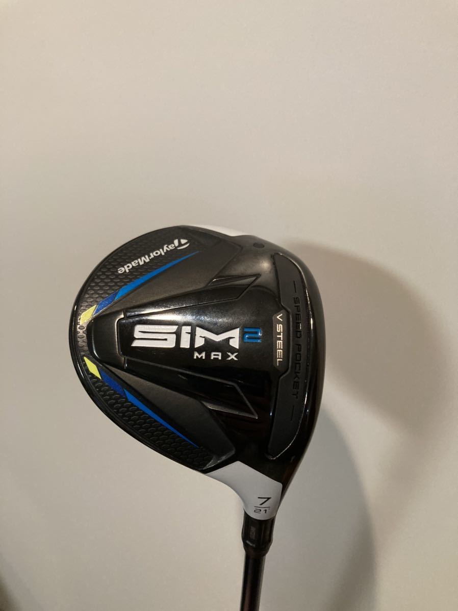 日本仕様 ガラスコーティング済 SIM2 MAX 7w フェアウェイウッド 21