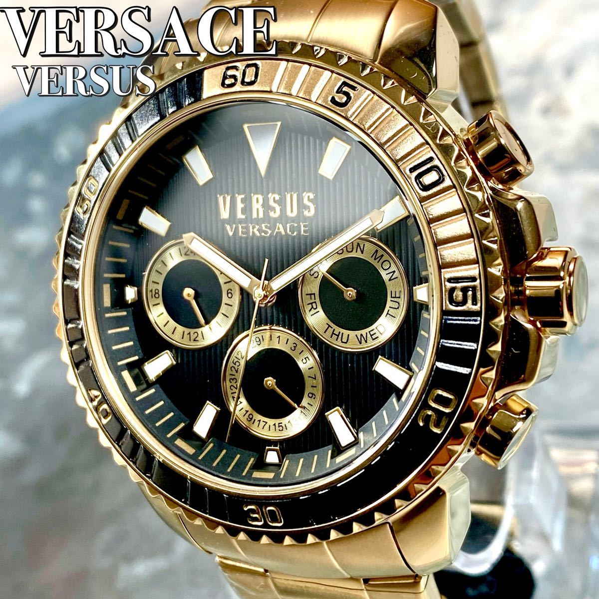 日本代理店正規品 【格安】VERSACE メンズ 時計 パラッツォ