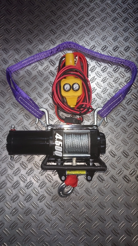 どこでも電動ウインチⅠ DC12V 2t (ワイヤレス&24VのOP