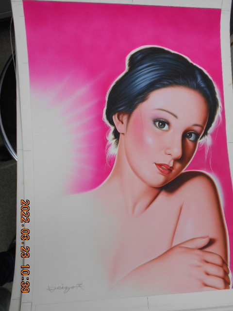 261 塚本馨三☆週漫表紙『原画『1987/2/20』-