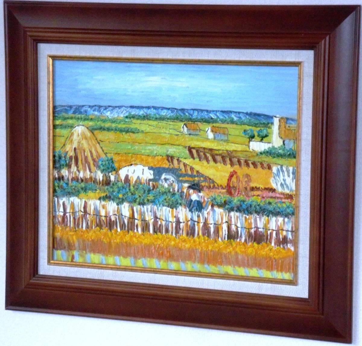 です・・イ ヤフオク! 大きさもあり見ごたえがあります 油彩画 アグス ...
