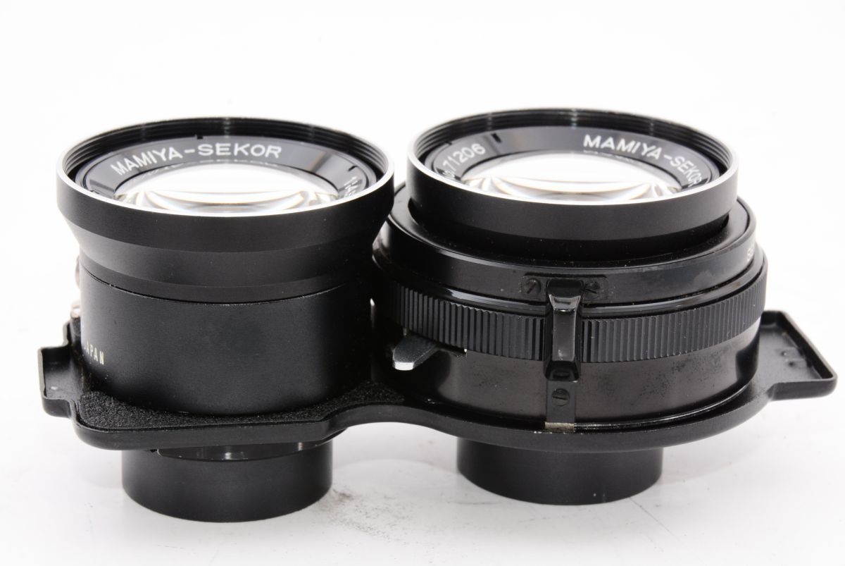 特上級】ケース付 マミヤ Mamiya Sekor 55mm f4.5 カメラレンズ