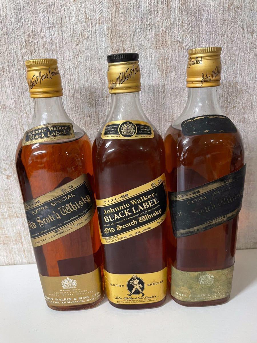 JU Johnnie Walkaer BLACK LABEL ジョニーウォーカー ブラックラベル 5