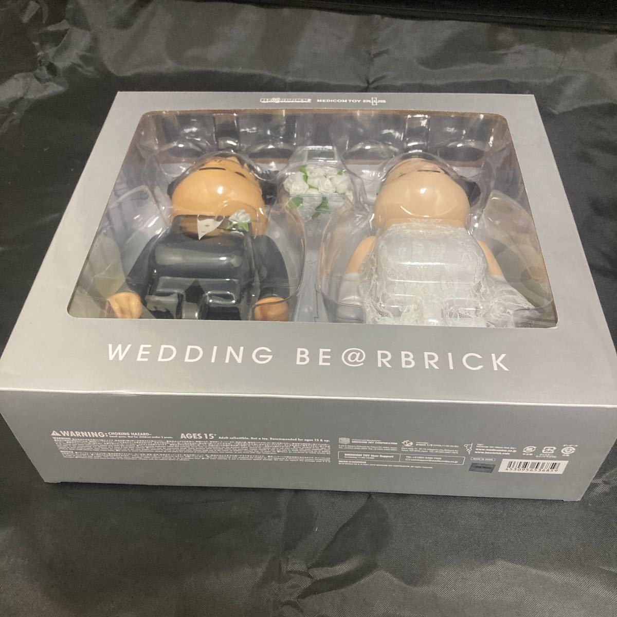 1円〜 超希少 新品 ベアブリック ウェディング 400% BE@RBRICK Wedding グリーティング 結婚 MEDICOMTOY PLUS 千秋 bape kaws ウエディング_画像8