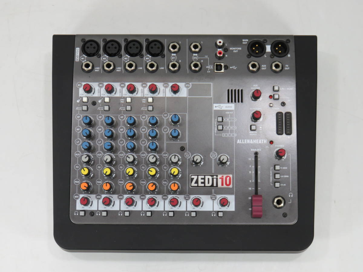Allen & Heath アレン&ヒース ZEDi-10 アナログ・ミキサー KORG | www