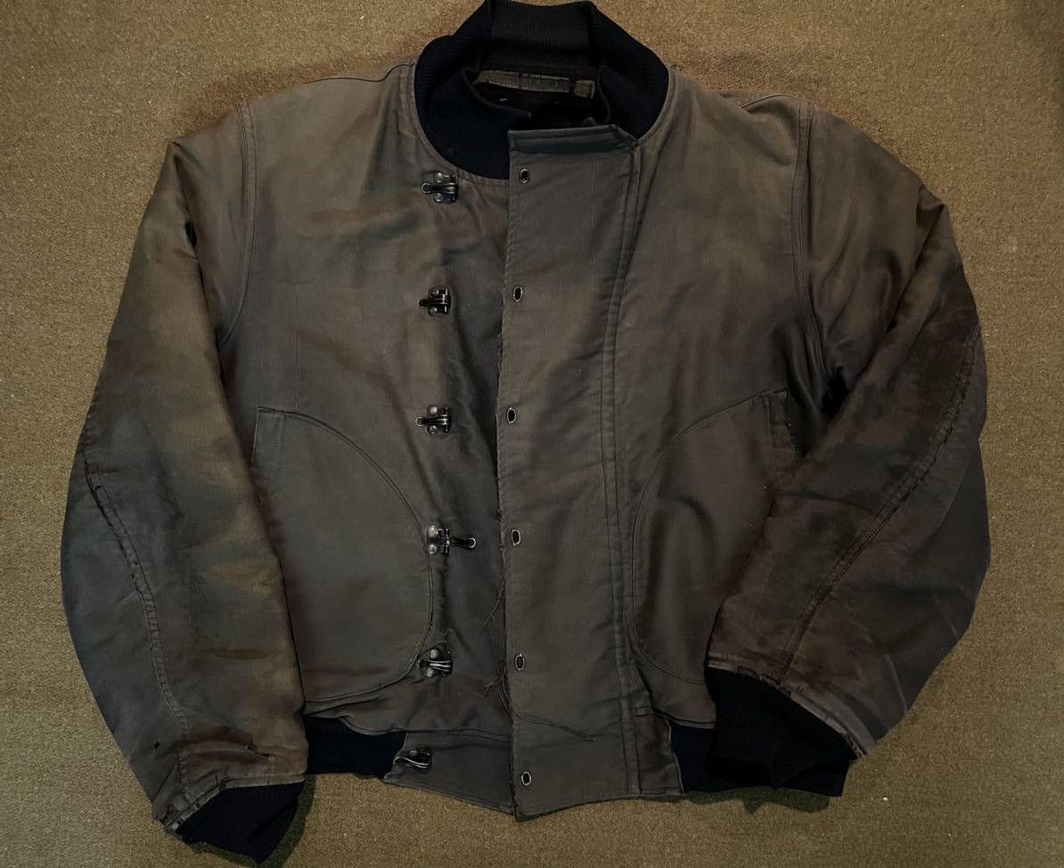 1940's U.S.NAVY DECK HOOK JACKET ww2 大戦 デッキフックジャケット