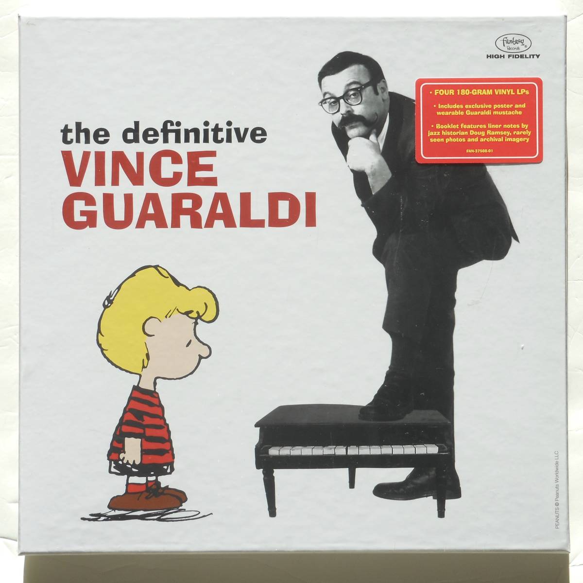 本物の  Vince Guaraldi『The Difinitive Vince Guaraldi』4LP ピーナッツ ジャズ一般